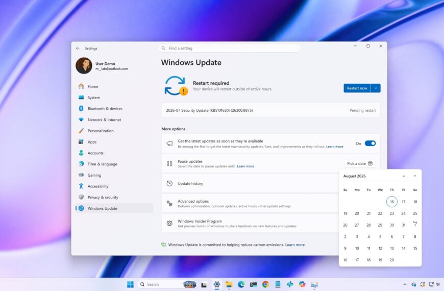 Головна 16 Windows 11: Грандіозне липневе оновлення 2026 року виправляє 570 вразливостей та демонструє…