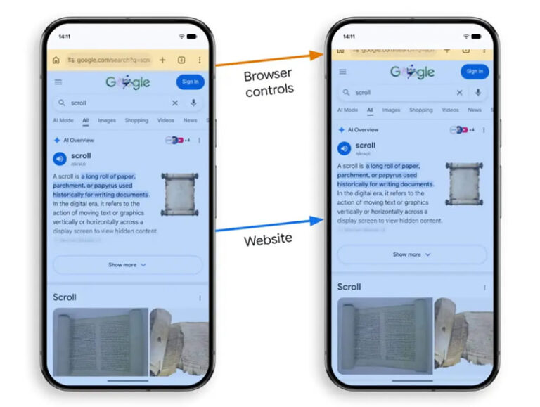 Chrome для Android став помітно плавнішим: Google позбулася половини ривків під час прокрутки 9