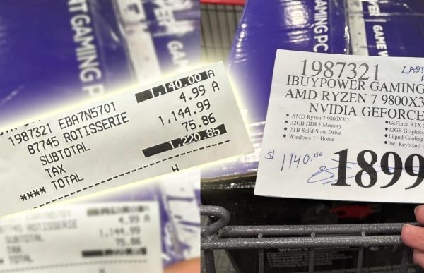 Reddit-користувач “зловив” у Costco збірку iBuyPower з RTX 4070, 32 ГБ RAM та 2 ТБ SSD за $1220 – а коштує вона понад $2000!