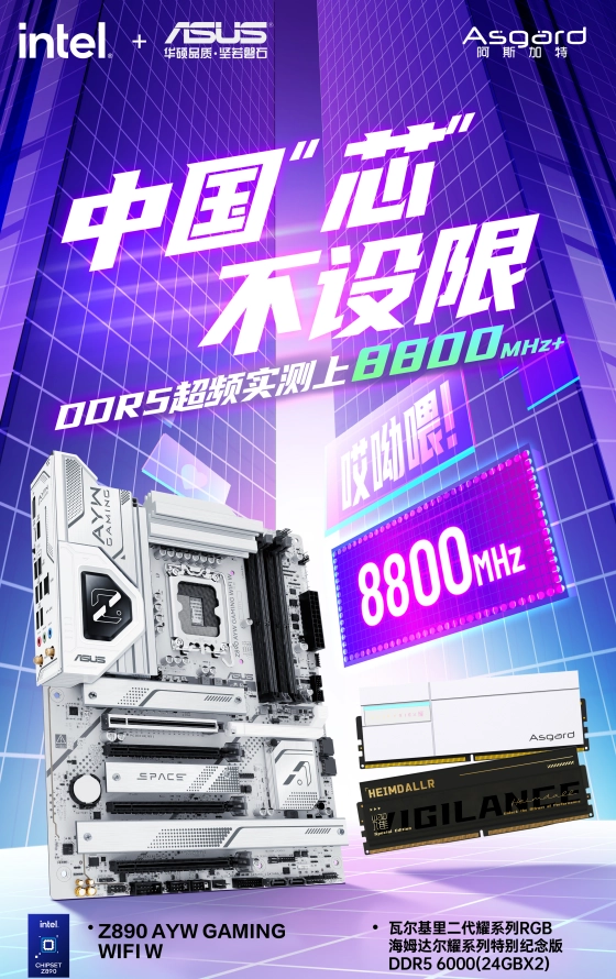 CXMT DDR5 пам'ять досягла 8800 МТ/с на материнській платі Z890: оптимізація платформ Intel для пам'яті CXMT 2