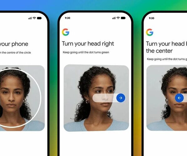 Google: вхід в акаунт за допомогою селфі-відео