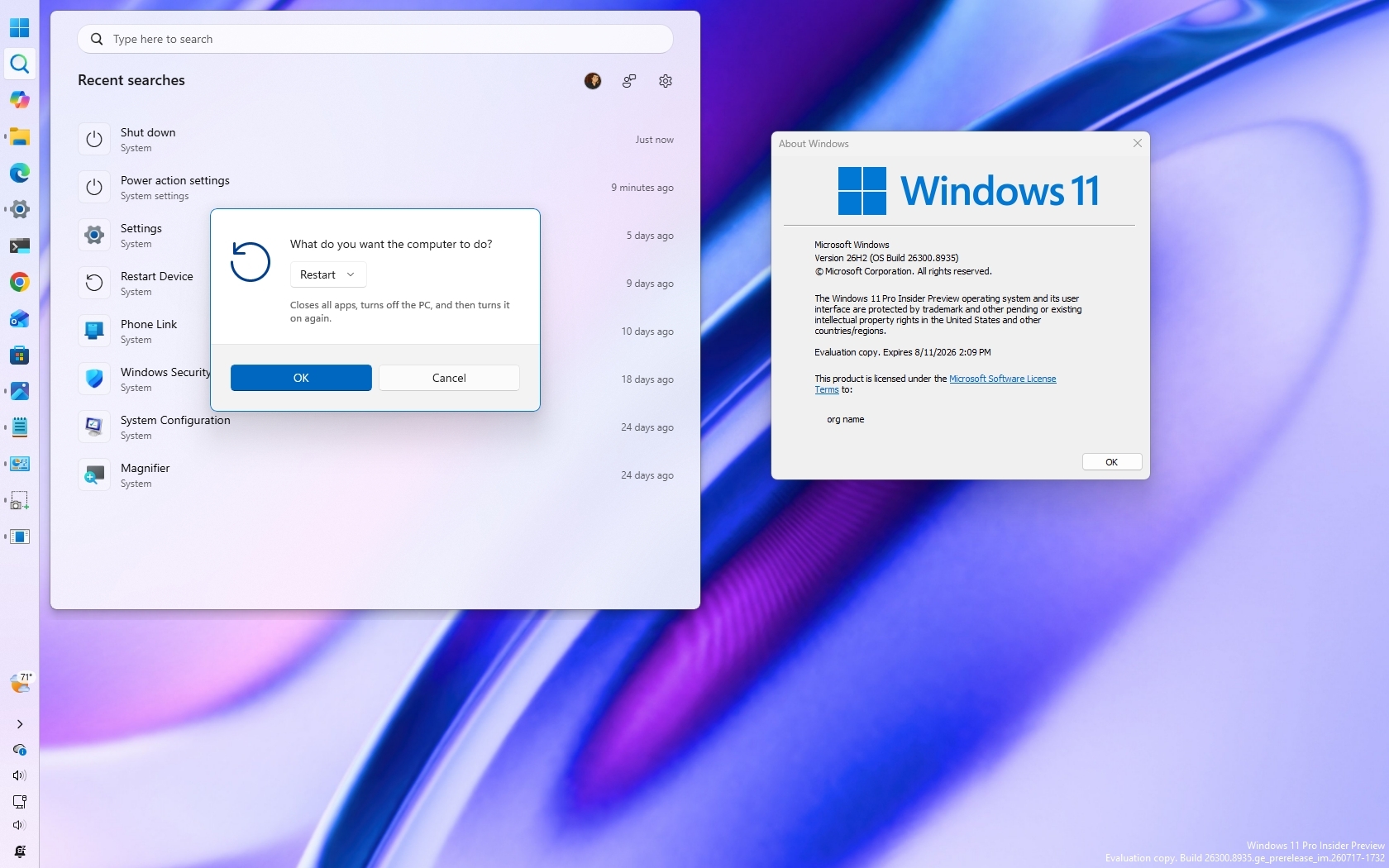 Усе, що ми знаємо про велике оновлення Windows 11 2026 (26H2), яке вийде цієї осені: зміни в меню "Пуск", панелі завдань і пошуку 1