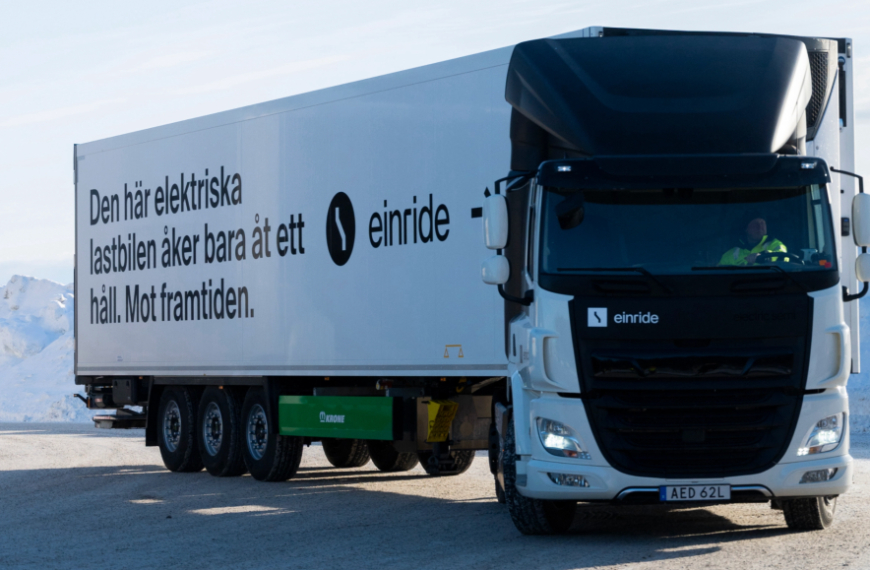 Einride інвестує $38 млн у зарядні станції для електромобілів на тлі масштабування&hellip;