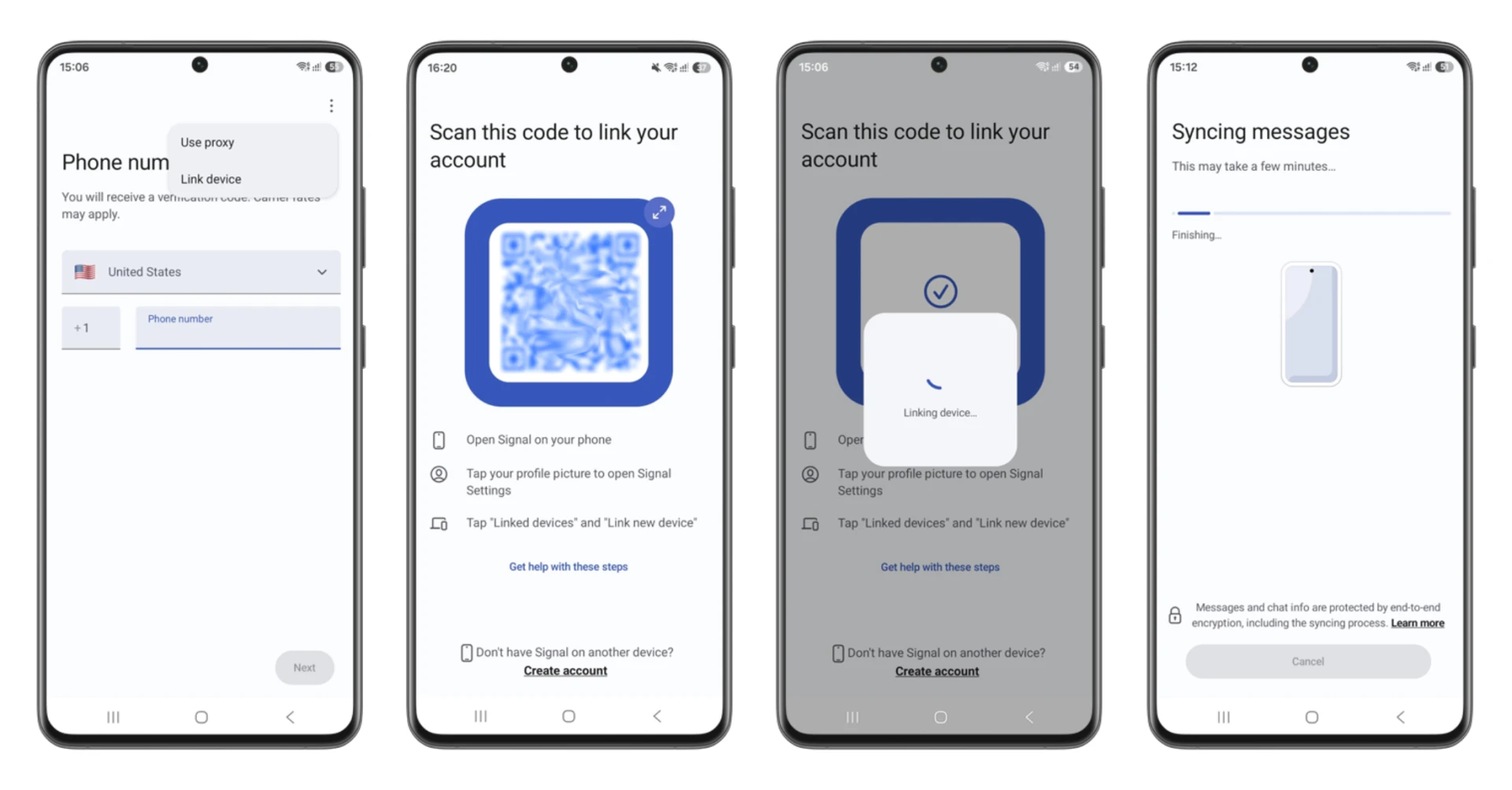 Signal: тестують можливість під'єднати Android-смартфон як додатковий пристрій 2