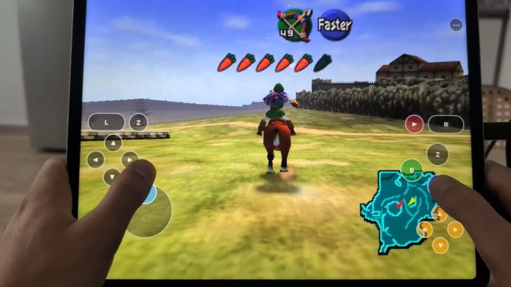 Легендарна The Legend of Zelda: Ocarina of Time тепер на iPadOS без обмежень N64: все завдяки ШІ 1