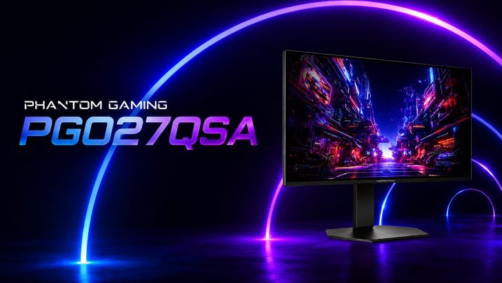ASRock представляє ігровий монітор PGO27QSA QD-OLED: 2K роздільна здатність і неймовірні 240 Гц 1