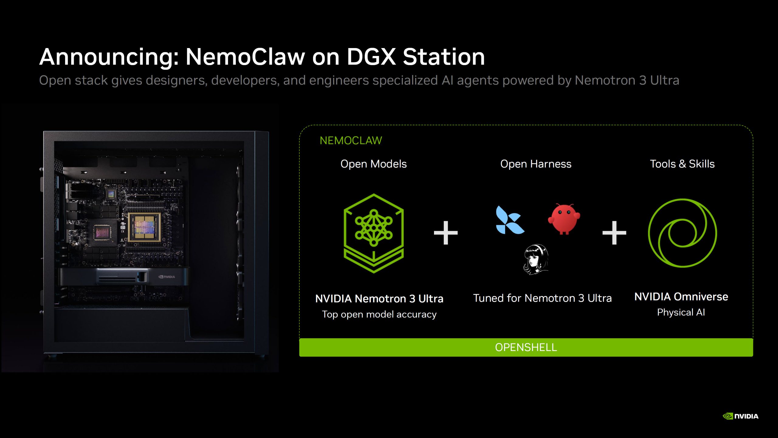 NVIDIA "озброює" свої найпотужніші робочі станції DGX Station локальними ШІ-агентами за допомогою Agent Toolkit та Omniverse 2 NVIDIA "озброює" свої найпотужніші робочі станції DGX Station локальними ШІ-агентами за допомогою Agent Toolkit та Omniverse 2