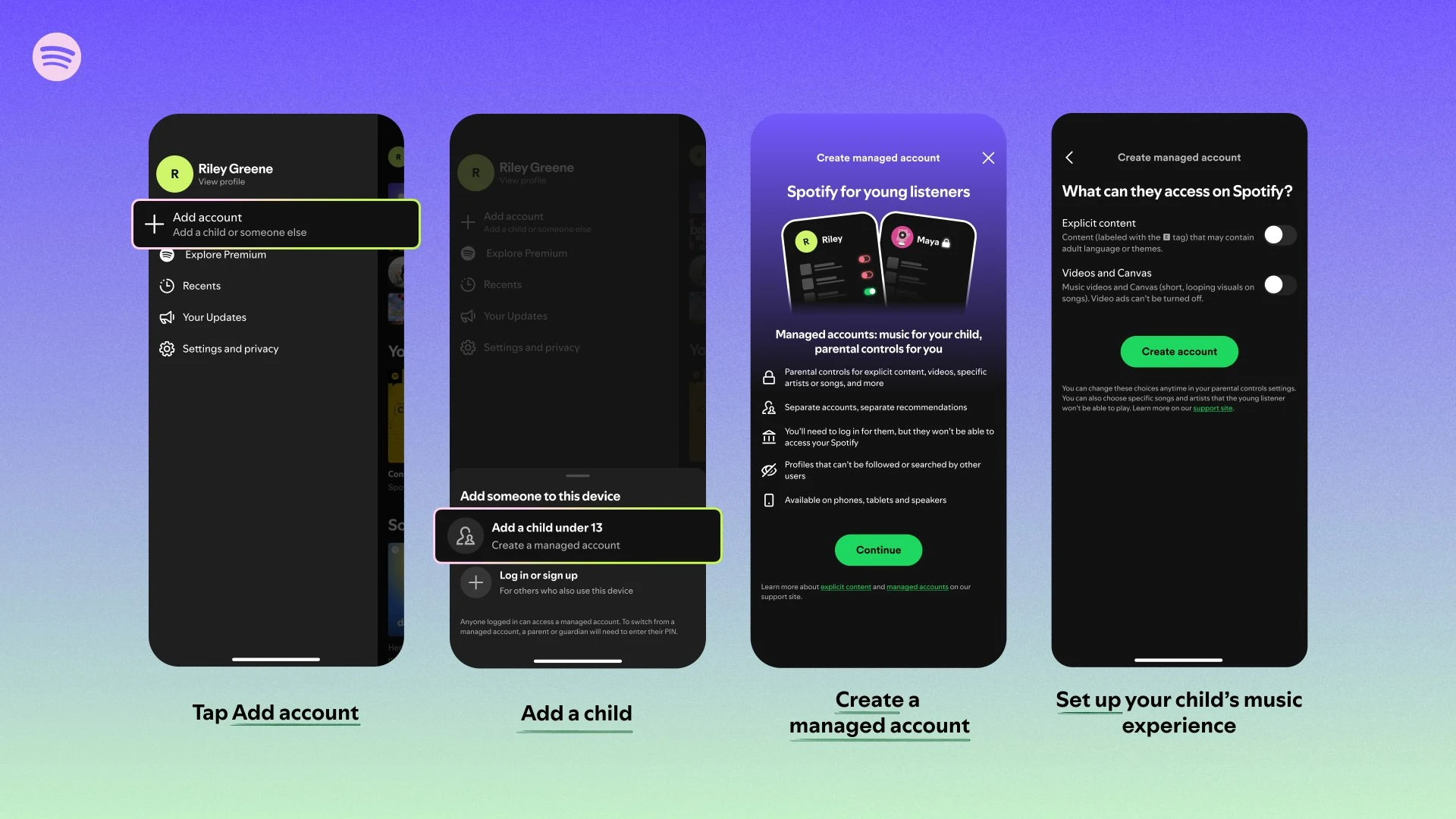 Spotify: тепер діти можуть мати керовані акаунти на безкоштовному тарифі 2