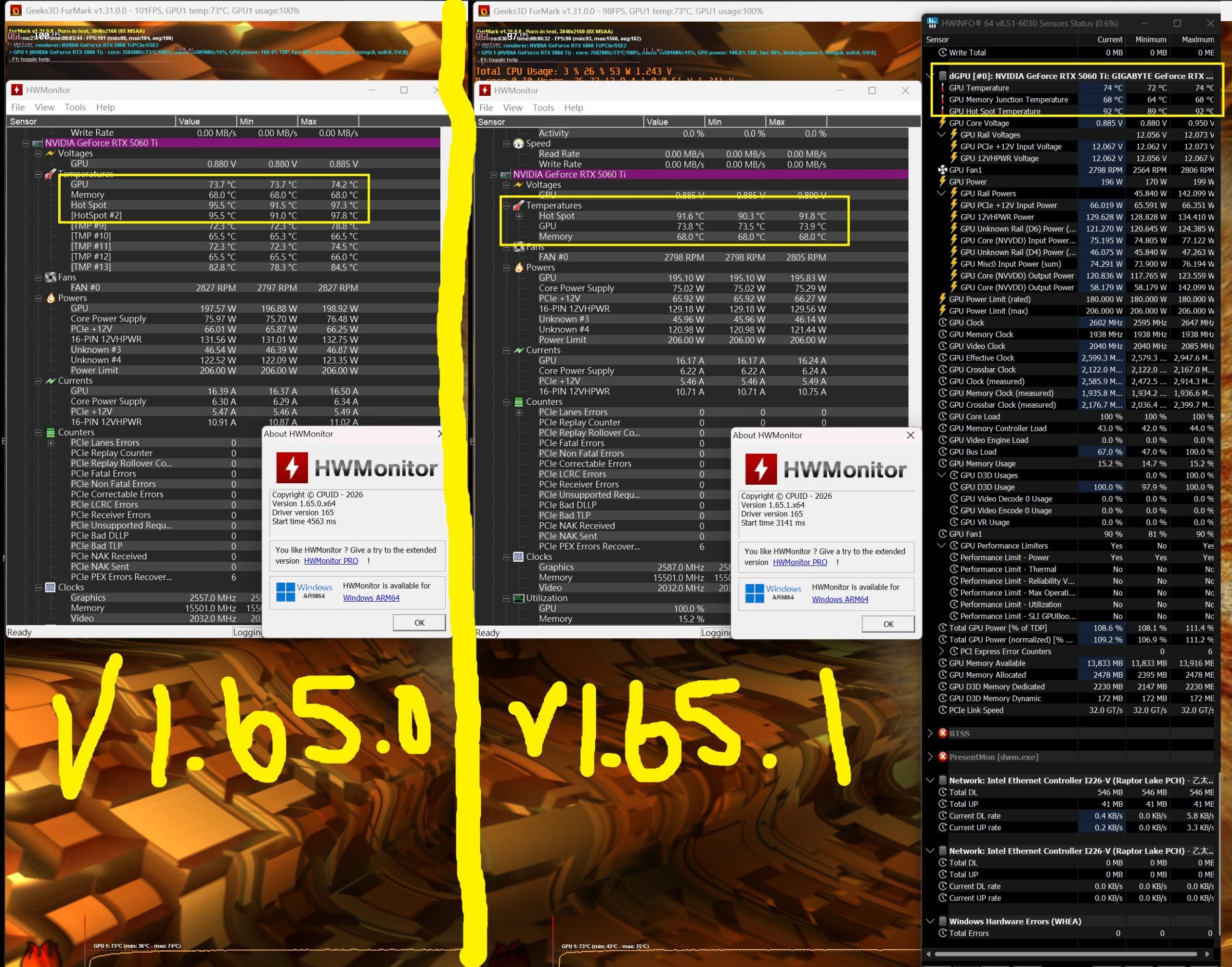 CPUID оновила HWMonitor: нова версія 1.65.1 прибрала показник температури "гарячої точки" 3 CPUID оновила HWMonitor: нова версія 1.65.1 прибрала показник температури "гарячої точки" 3