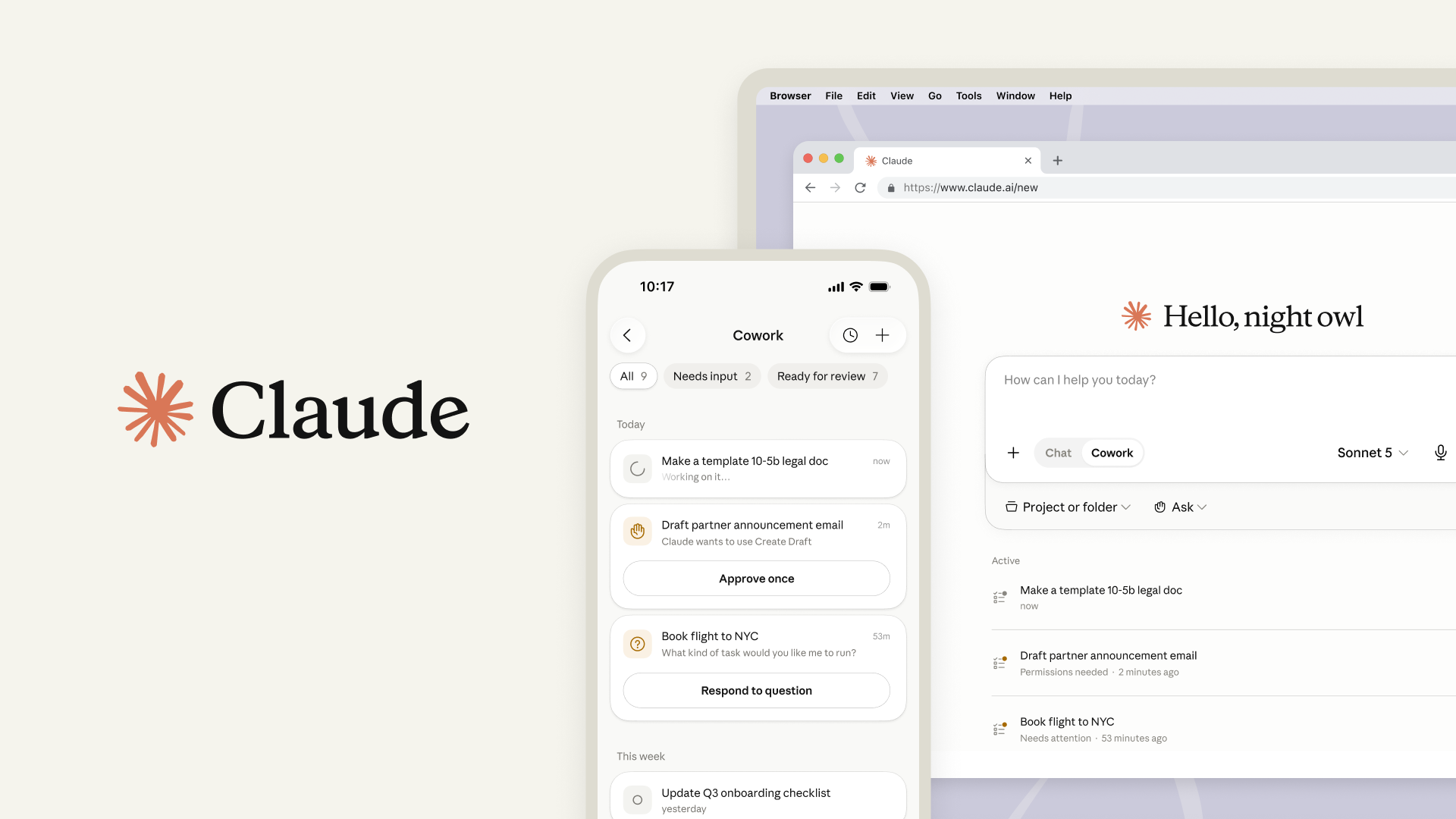 Claude Cowork захоплює мобільний та веб-простір 1 Claude Cowork захоплює мобільний та веб-простір 1