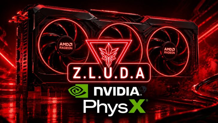 AMD Radeon прискорює NVIDIA PhysX до 3x з ZLUDA: більше не потрібна окрема відеокарта 1