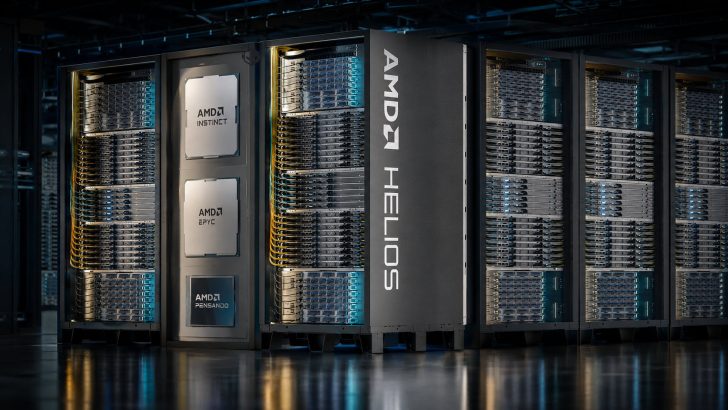 AMD вибухає Helios: нове покоління ШІ-гігантів з MI455X та EPYC 6, що кидають виклик NVIDIA 16 AMD вибухає Helios: нове покоління ШІ-гігантів з MI455X та EPYC 6, що кидають виклик NVIDIA 16