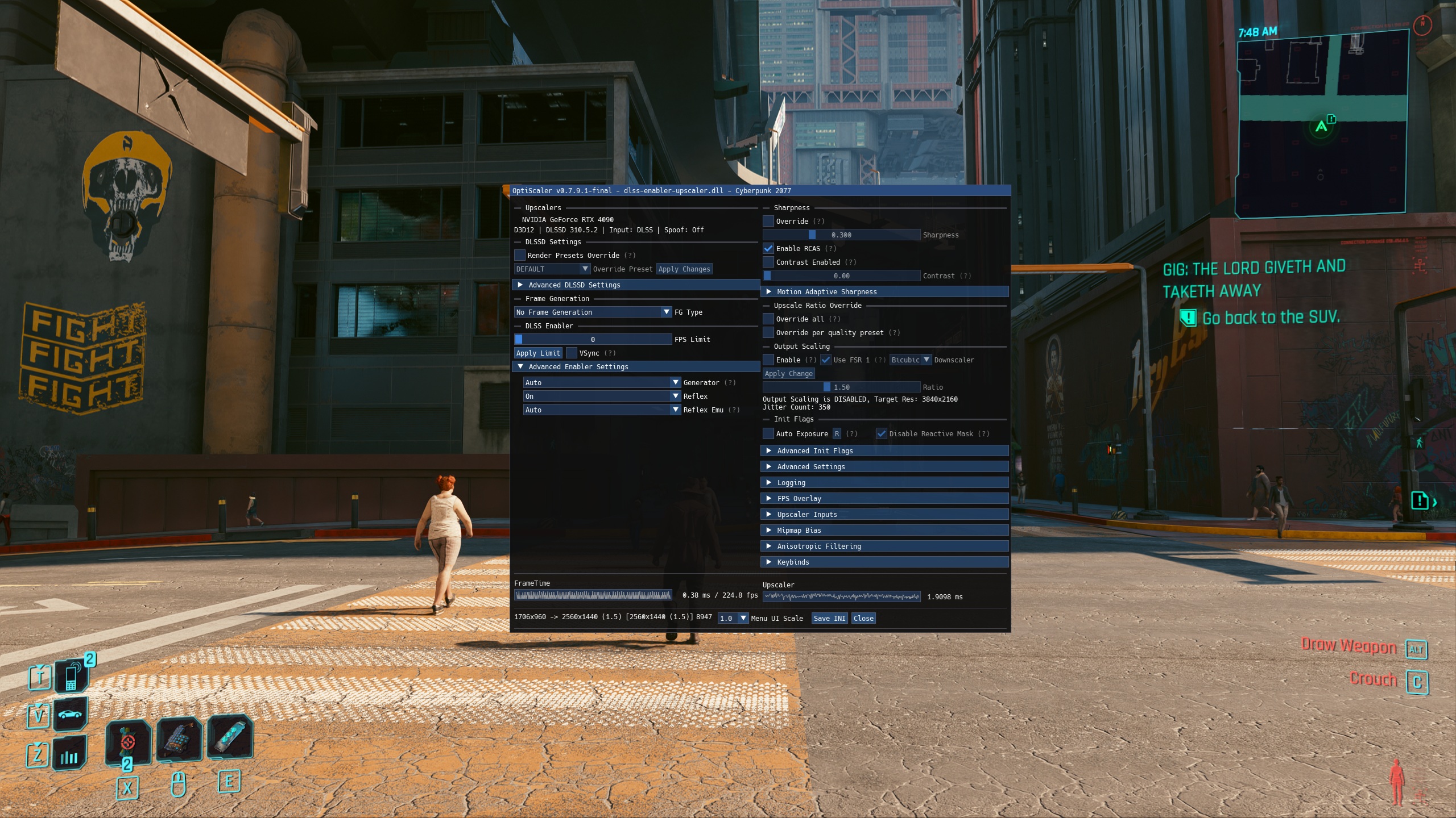 Посібник з DLSS Enabler Mod: Як встановити, налаштувати Multi Frame Generation та Ray Tracing 18 Посібник з DLSS Enabler Mod: Як встановити, налаштувати Multi Frame Generation та Ray Tracing 18