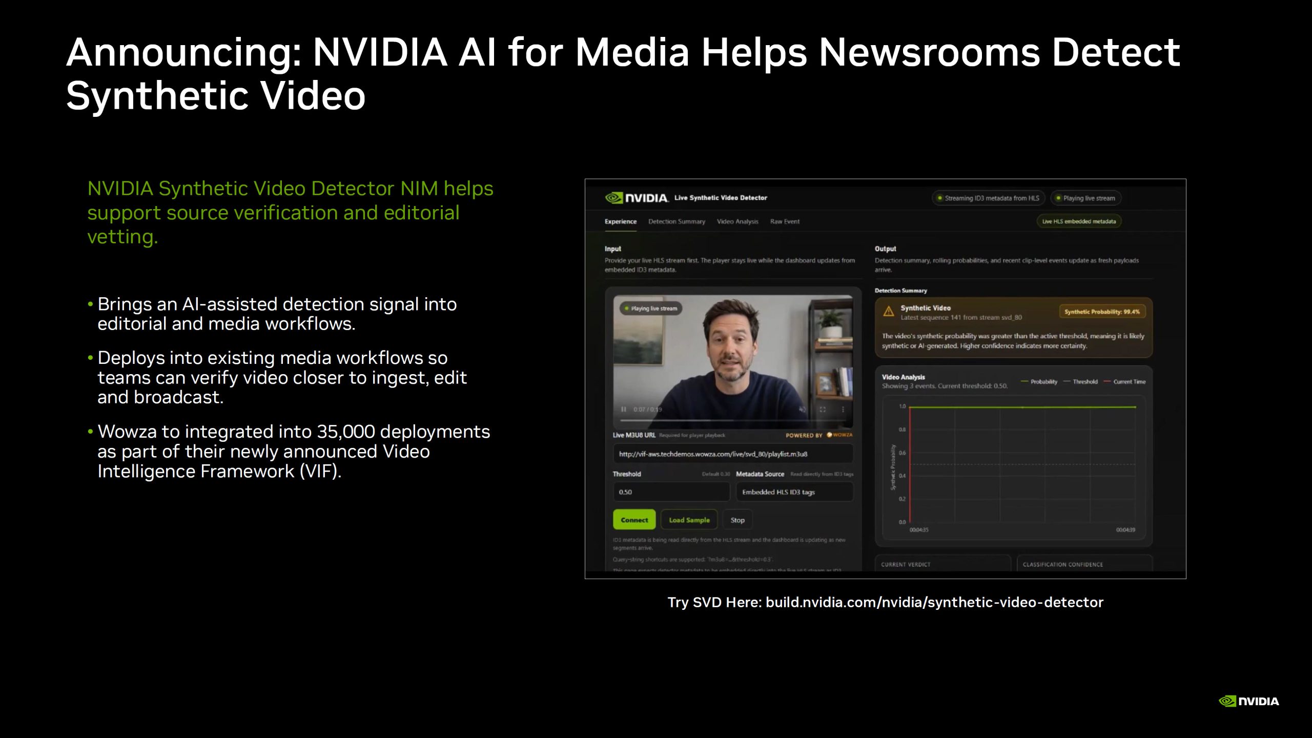 NVIDIA виявила фейкові новини та відео, створені ШІ, з точністю 92%: аналіз 1080p за 22 мілісекунди 2 NVIDIA виявила фейкові новини та відео, створені ШІ, з точністю 92%: аналіз 1080p за 22 мілісекунди 2