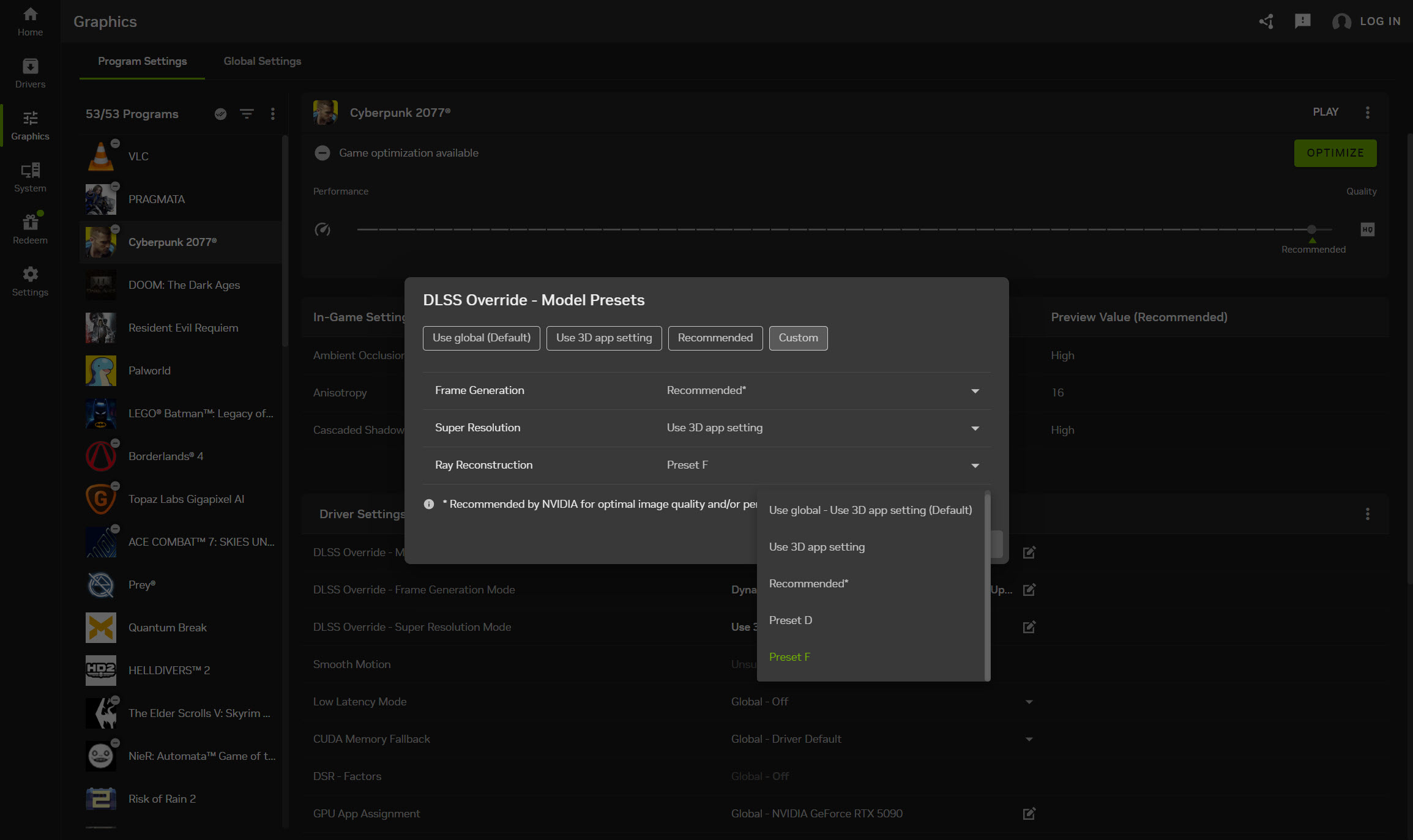 NVIDIA DLSS 4.5 покращує трасування променів за допомогою нової моделі Transformer 10