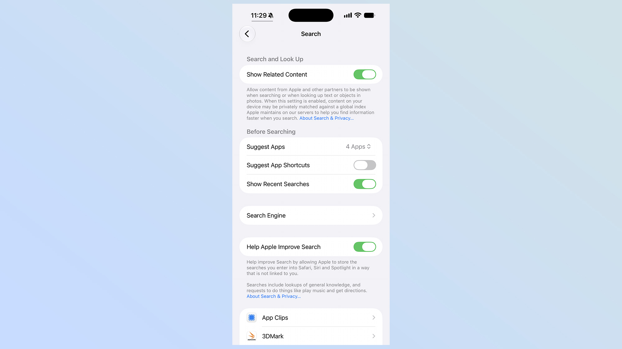 iOS 17.5 beta 5: нові іконки, голоси Siri та покращений пошук 5