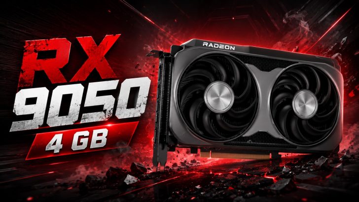 AMD Radeon RX 9050 4 GB: 64-бітний шина пам'яті та 16 МБ Infinity Cache 52