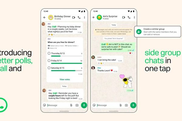 WhatsApp додав тег оповіщення @all та дозволив переносити учасників зі старих груп до нових