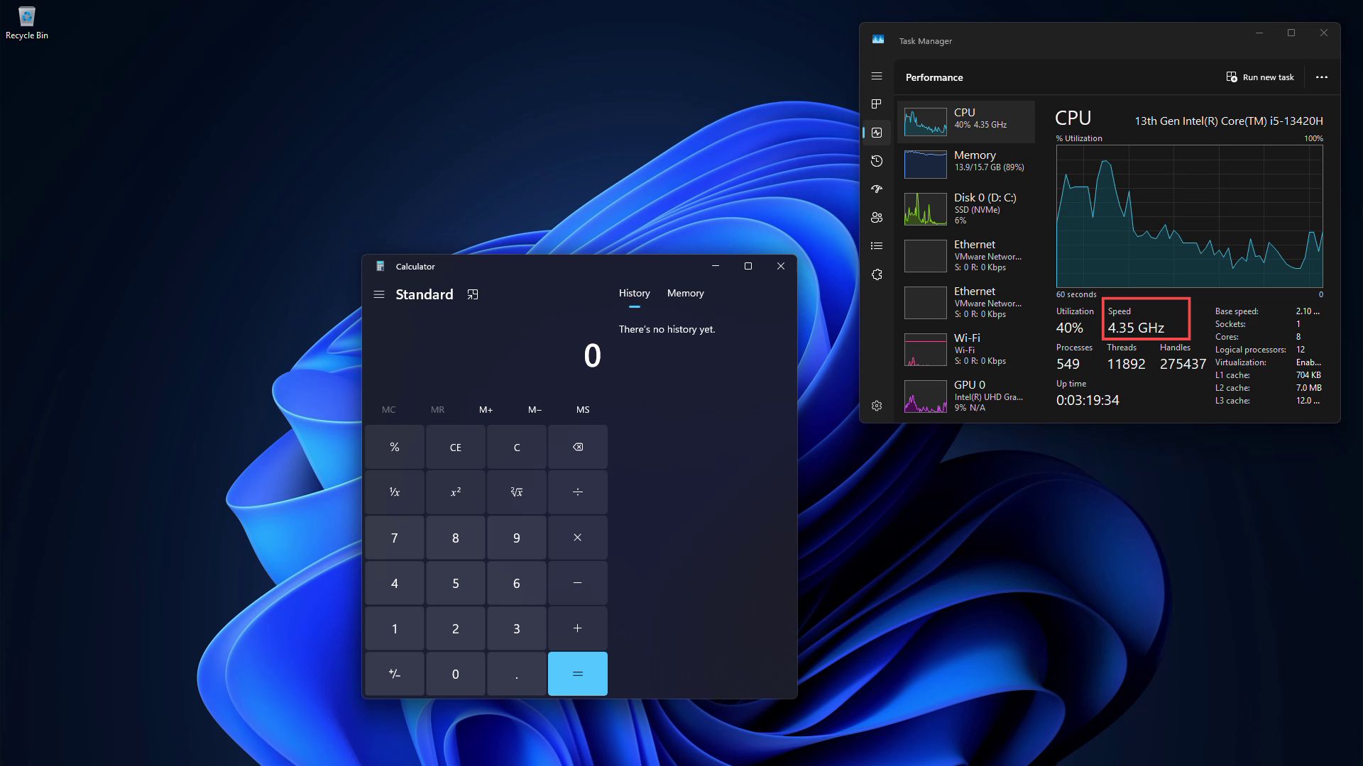 Windows 11 пришвидшує запуск програм: інструкція щодо активації 5 Opening Calculator boost CPU to launch faster