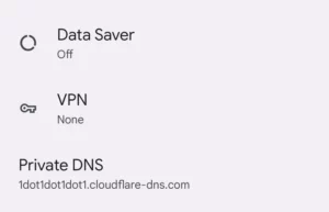 Як увімкнути приватний DNS на Android