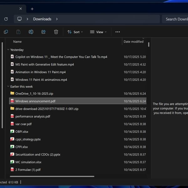 Windows 11 повертає функцію попереднього перегляду файлів з кнопкою “Переглянути в будь-якому разі”