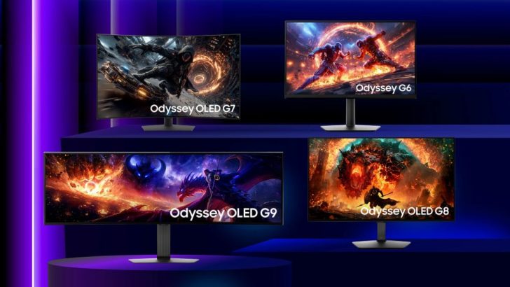 Samsung презентував чотири нові Odyssey OLED та 1100 Гц G6 1