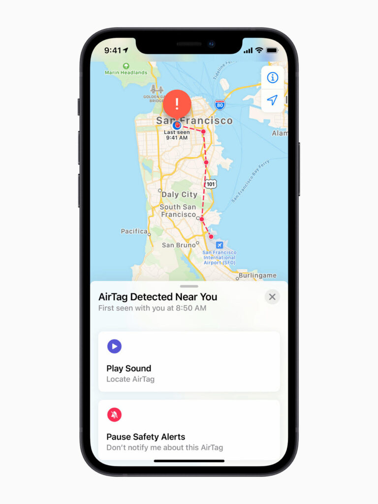 Як відстежити, чи слідкує за вами Apple AirTag 4