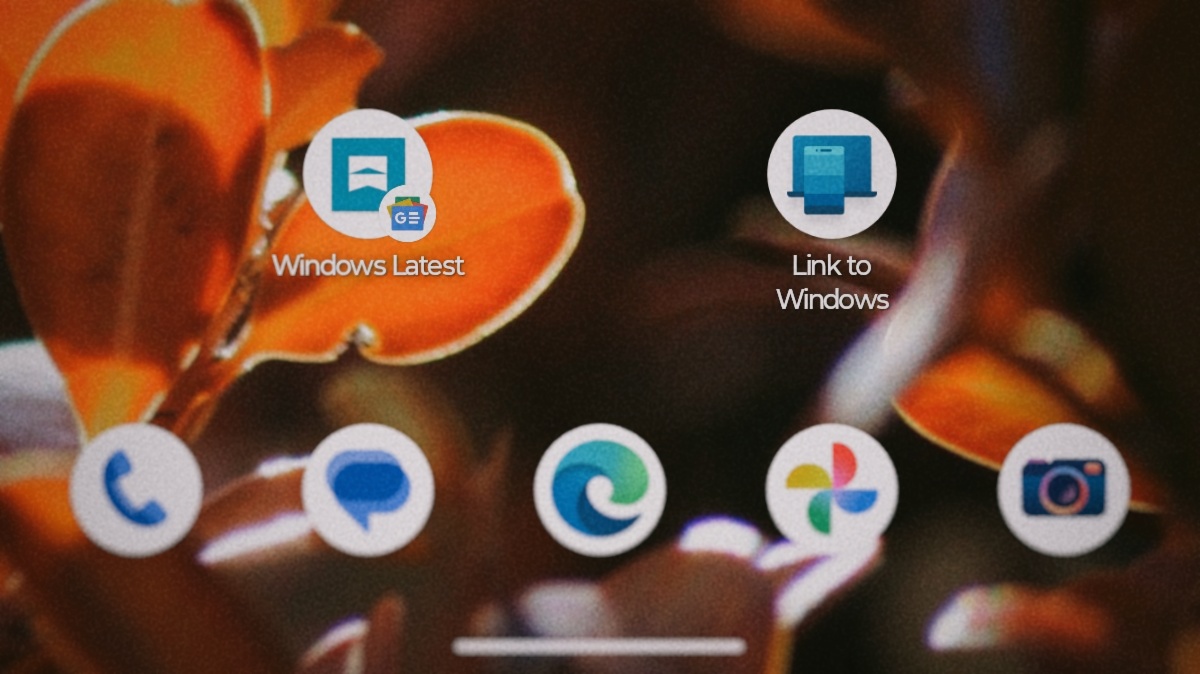 Link to Windows app installed in an Android phone