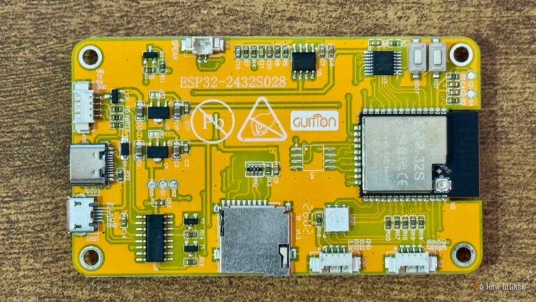 Жовтий дисплей для ESP32: доступне рішення для вашого наступного проєкту 17
