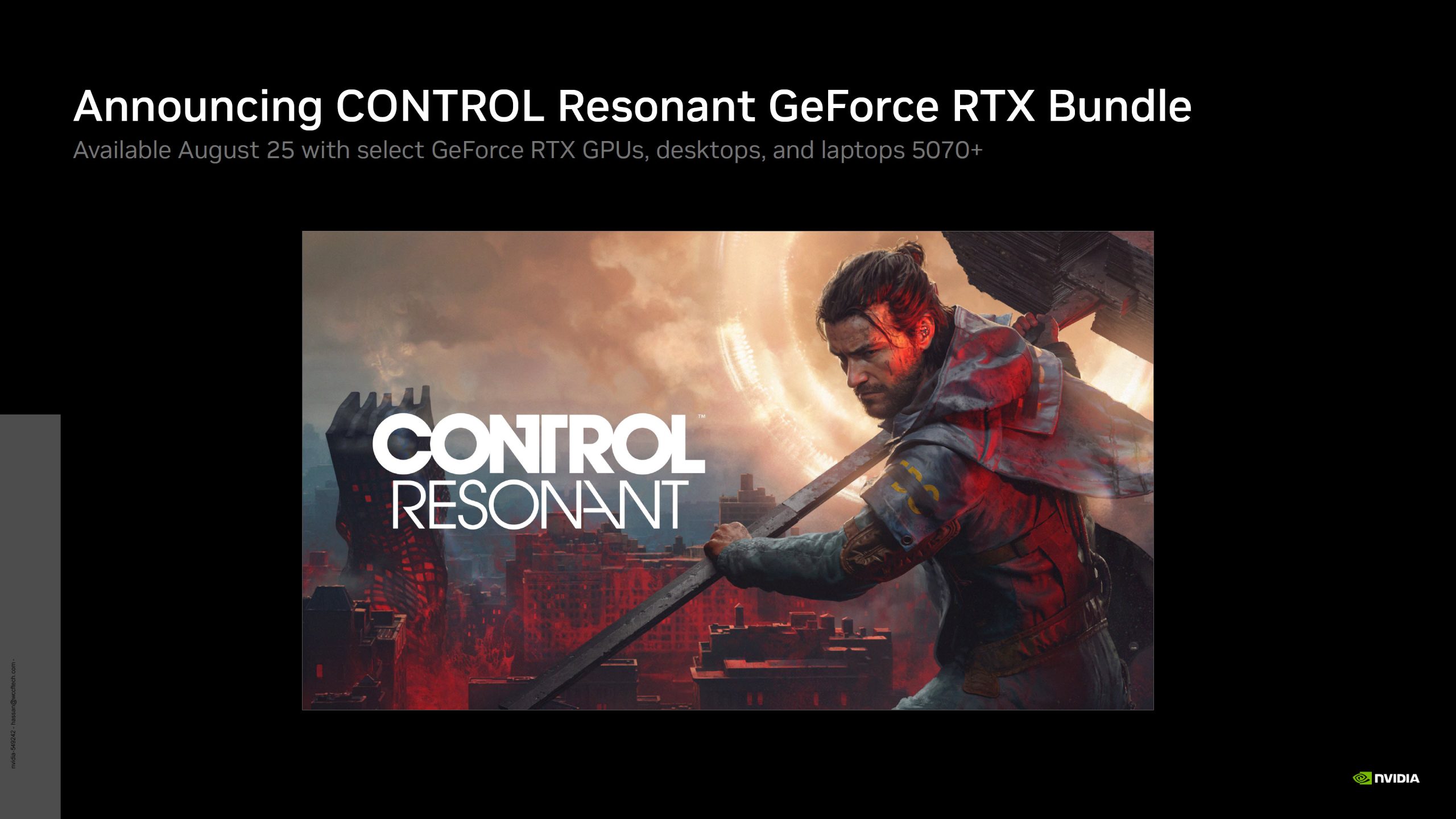 NVIDIA об'єднує Control Resonant з GeForce RTX 5070 і вище, оновлюючи NVIDIA App 2
