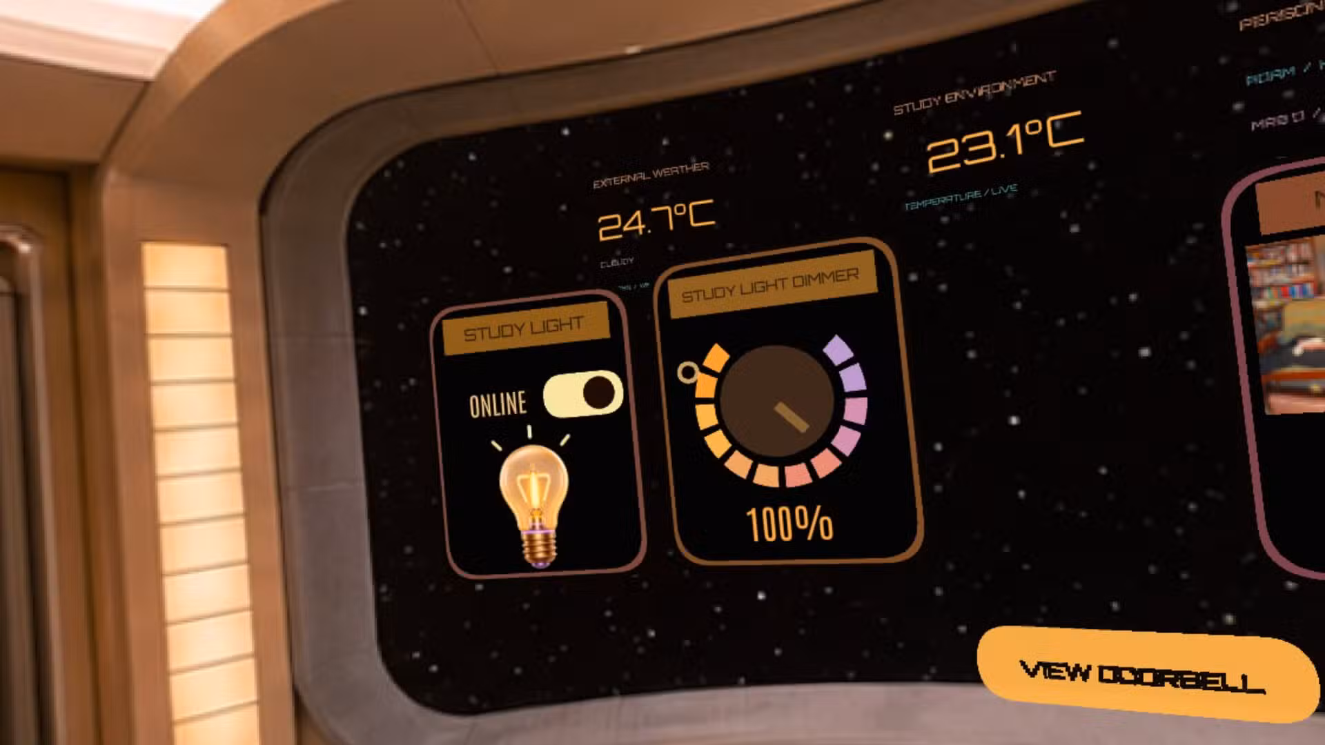 Віртуальна реальність для розумного будинку: я створив VR-дашборд, і він працює! 36 Віртуальна реальність для розумного будинку: я створив VR-дашборд, і він працює! 36