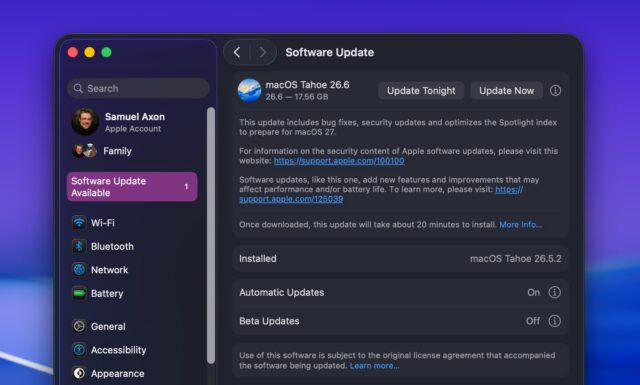 Apple випускає iOS та macOS 26.6, відкриваючи шлях до версії 27 1