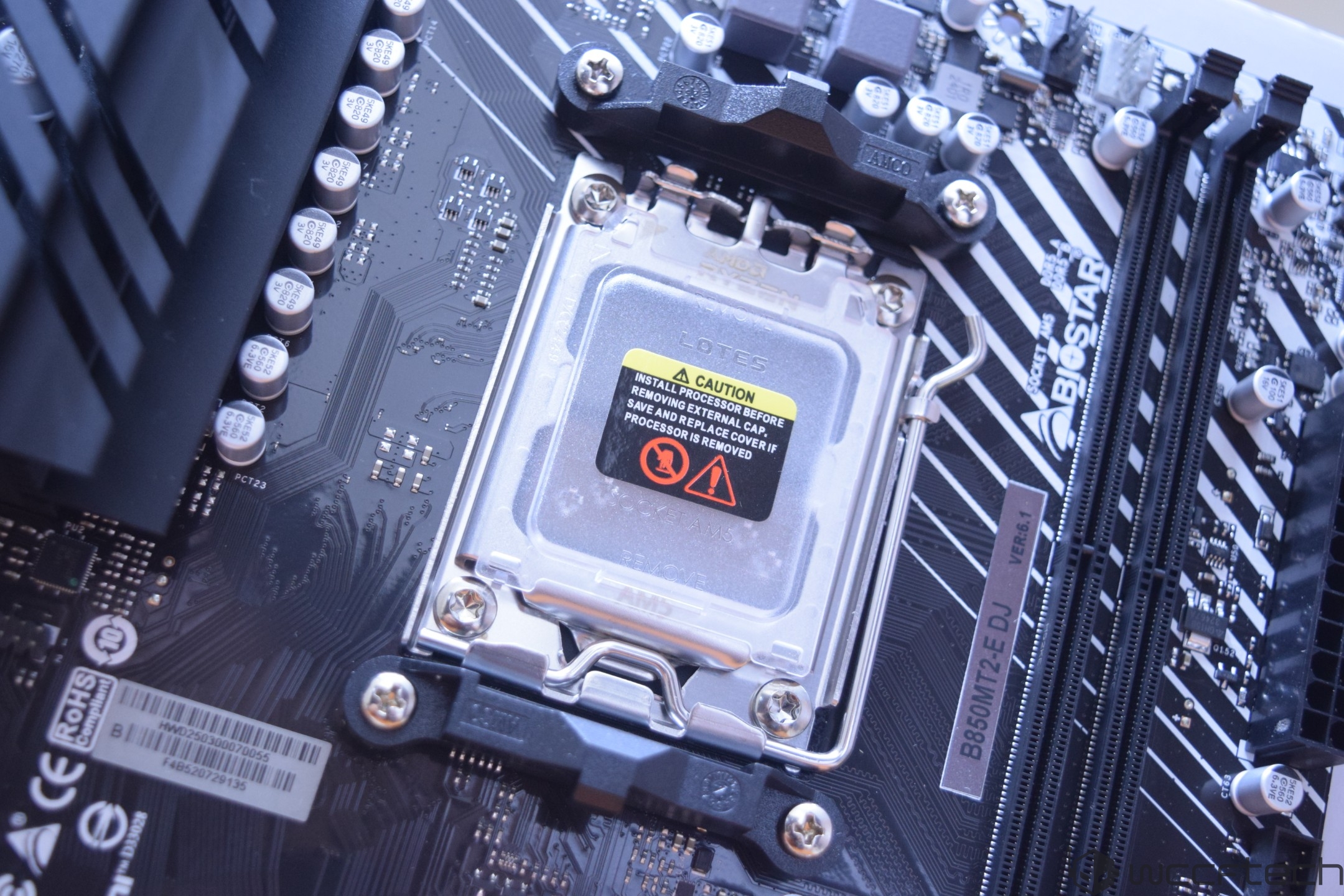 Biostar B850MT2-E DJ: материнська плата AM5 за $109 з підтримкою PCIe 4.0 5