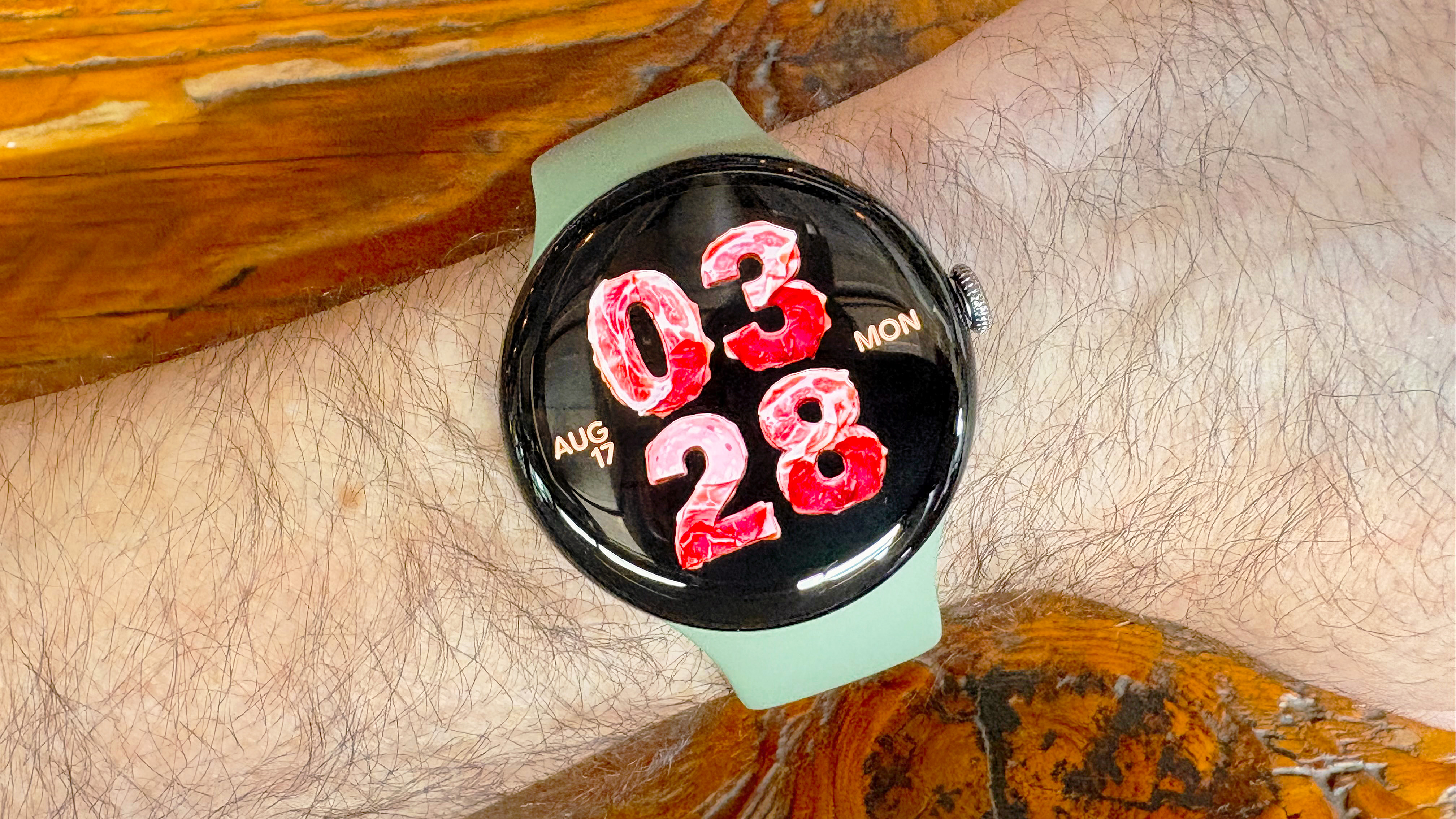 Як створити циферблат для Pixel Watch 5 у стилі м’ясних делікатесів за допомогою ШІ 1 Як створити циферблат для Pixel Watch 5 у стилі м’ясних делікатесів за допомогою ШІ 1