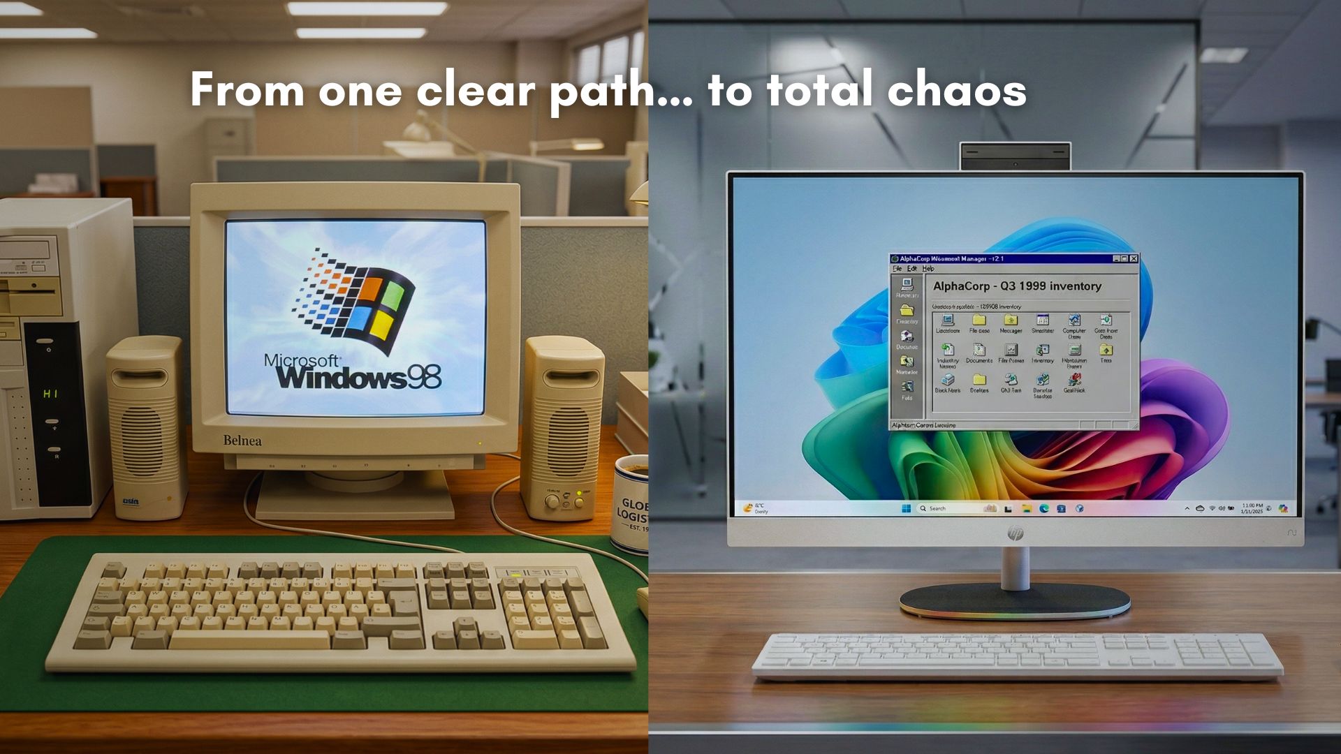 Розробка програм для Windows змістилася від єдиної стабільної моделі до кількох фреймворків, підштовхуючи розробників до веб-додатків.