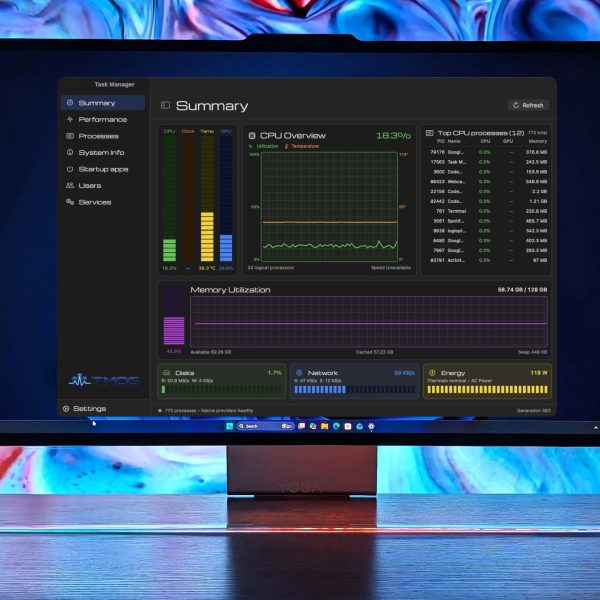 Автор Task Manager 1996 створив кіберпанк-версію, але є проблема для користувачів ПК