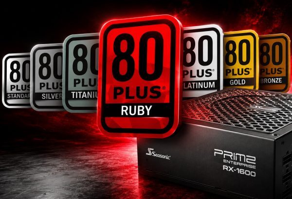 Seasonic 1600W першим здобув сертифікацію 80 Plus Ruby