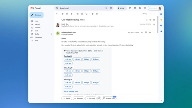 Calendly випускає власний інструмент для нотування зустрічей 1