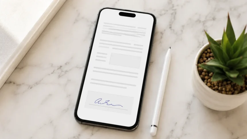Підпишіть PDF на iPhone та Android: покрокова інструкція 1