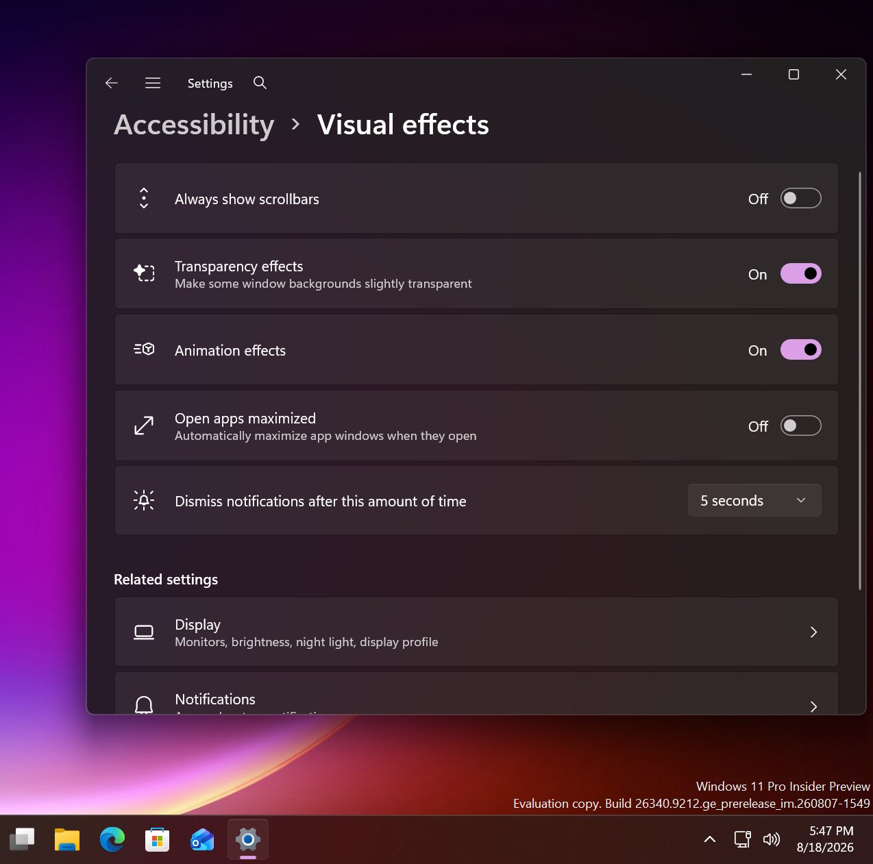 Windows 11 додасть примусове розгортання додатків на весь екран 2 Windows 11 додасть примусове розгортання додатків на весь екран 2
