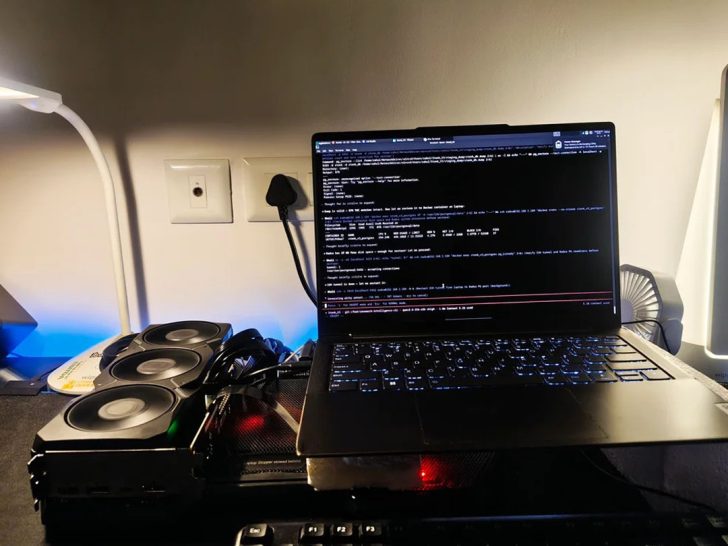 Старий ноутбук підключив RX 7900 XT через M.2, досягши 60 токенів/с у Qwen3.6 27B 2