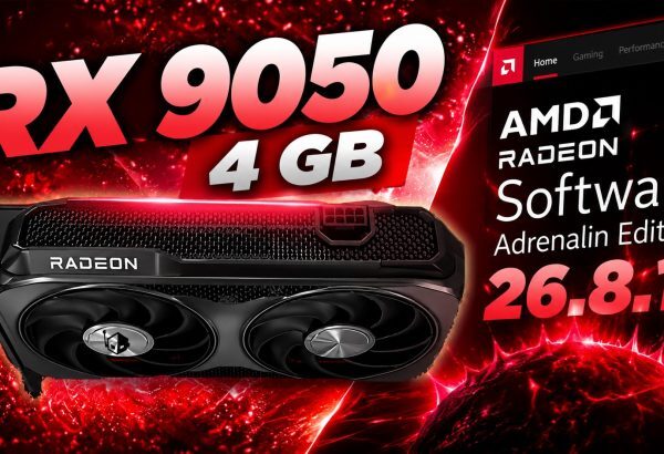 AMD Adrenalin Edition 26.8.1 підтримує Radeon RX 9050 4 GB та гру A Plague Tale: Requiem
