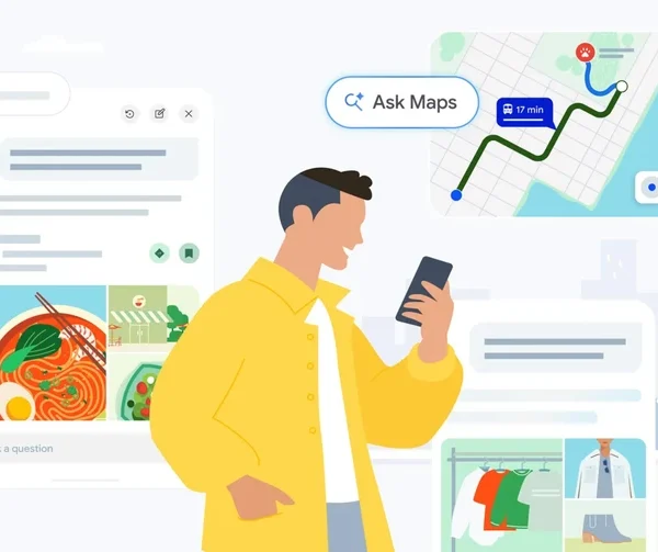 Google Maps інтегрував ШІ-агента для замовлення їжі та відстеження транспорту
