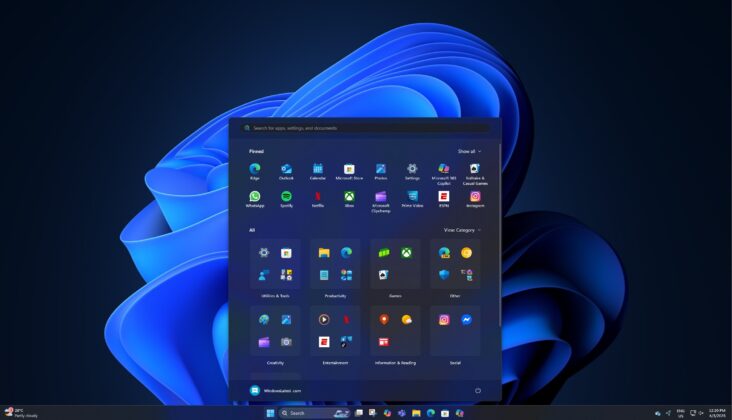 Нове меню «Пуск» у Windows 11