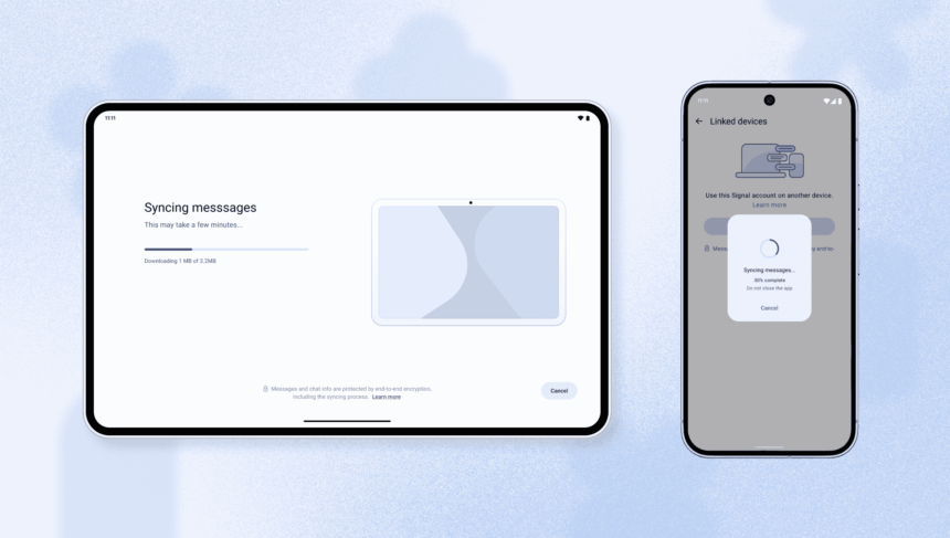 Signal: підключення другого телефону або Android-планшета 1