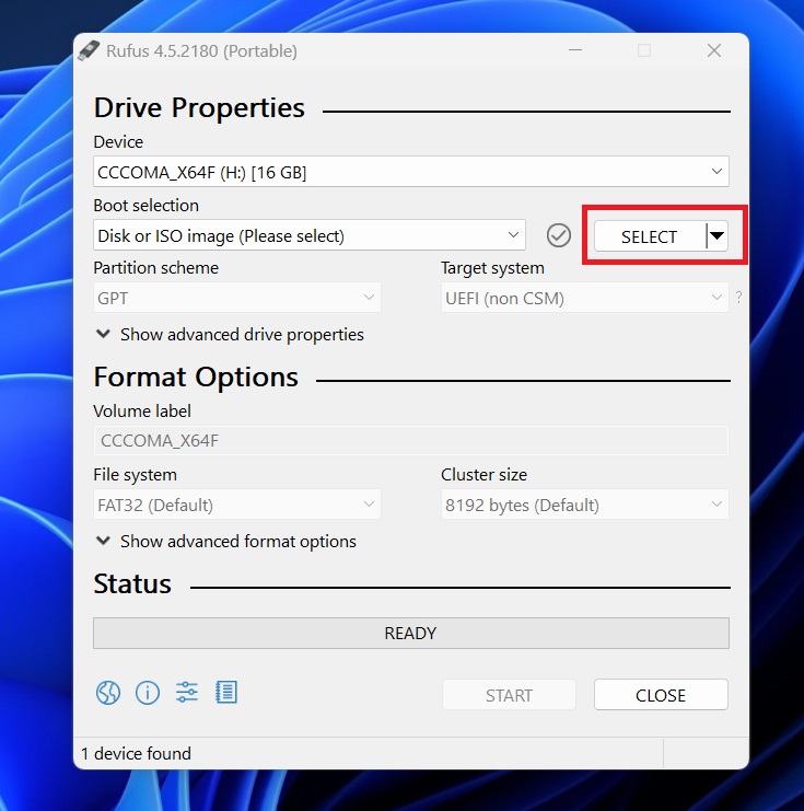 Windows 11 24H2: інструкція з встановлення для всіх користувачів 12 select windows 11 24h2 iso file in rufus