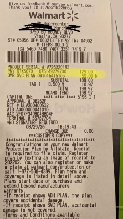 Walmart помилково продав RTX 5070 за ціною системи охолодження 3