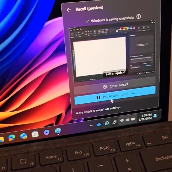 Вимкнення Recall в Windows 11 за допомогою реєстру