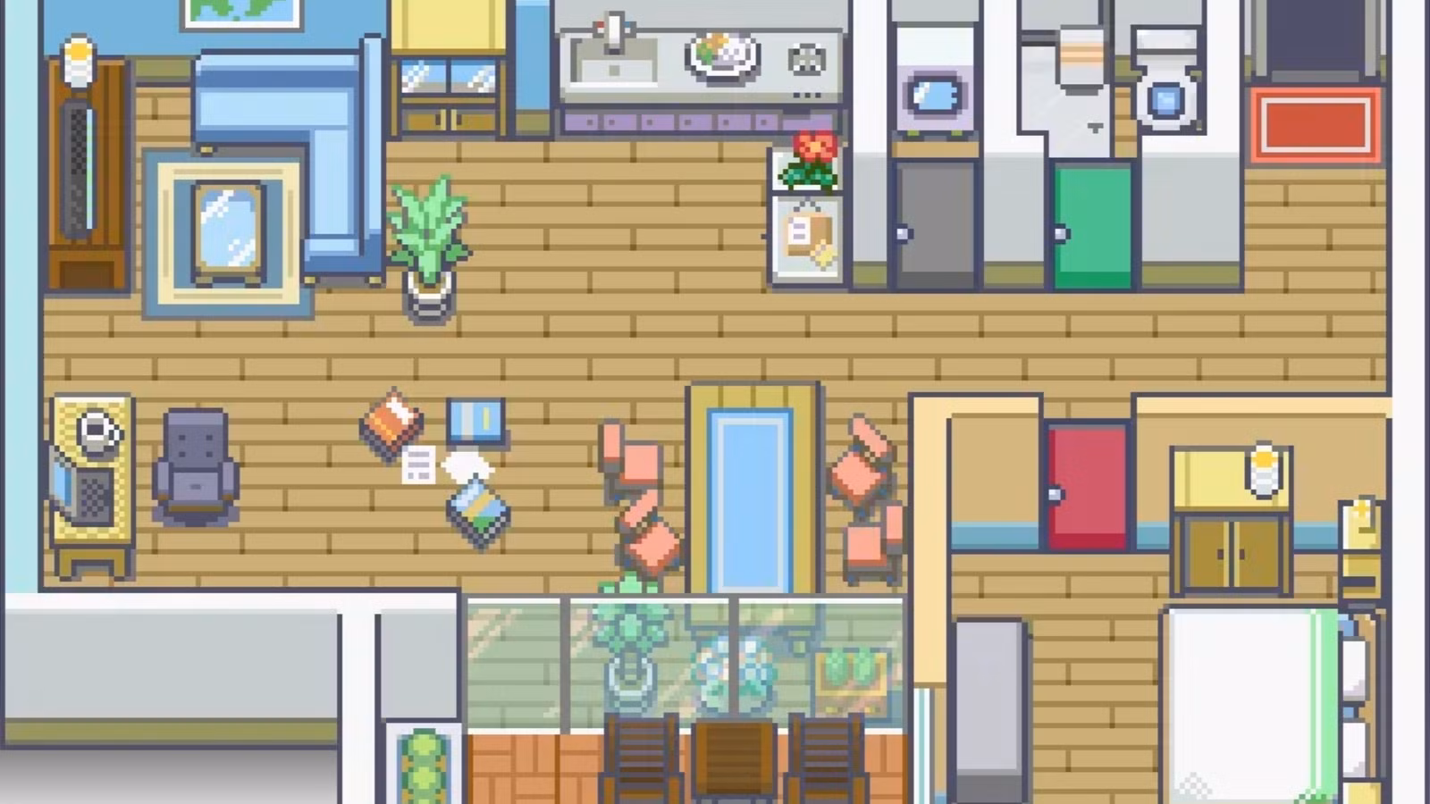 Home Assistant створив дашборд у стилі Pokémon, що відтворює оселю в реальному часі 1