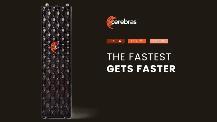 Cerebras CS-4 прискорює ШІ в 30 разів, готує CS-5 для 10 тис. TPS на користувача у 2027 році та CS-6 з 3D Wafer-Scale SRAM 1